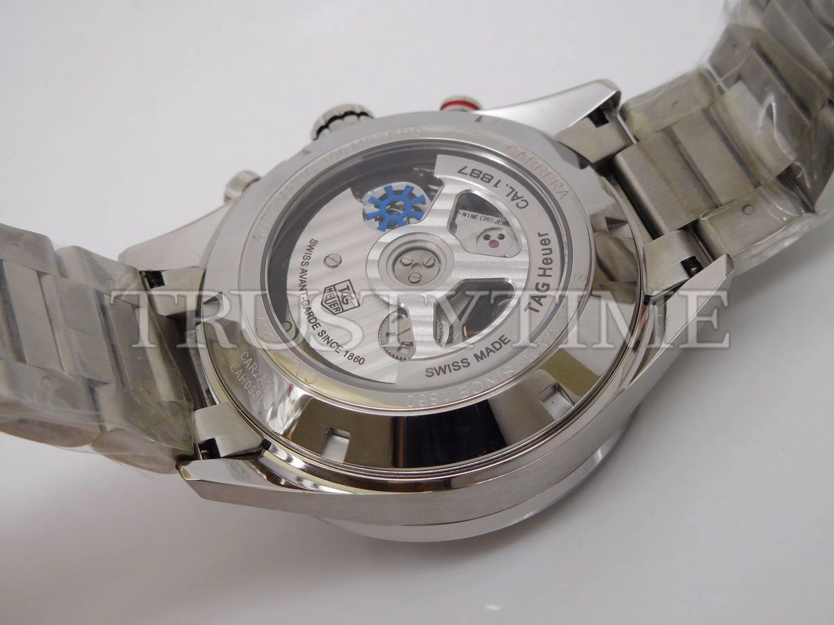 Копия часов Tag Heuer Carrera Calibre 1887 43mm CAR2A10.BAO799