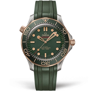 Копия часов Omega Seamaster Diver 300 Co-axial Master Chronometer 42mm 210.92.42.20.10.001 Арт.OM-1027
