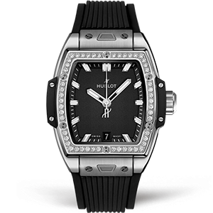 Копия часов Hublot Shaped Spirit Of Big Bang Titanium Diamonds 39 662.NX.1170.RX.1204