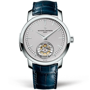 Копия часов Vacheron Constantin Traditionnelle Tourbillon 44mm 6500T/000P-9949