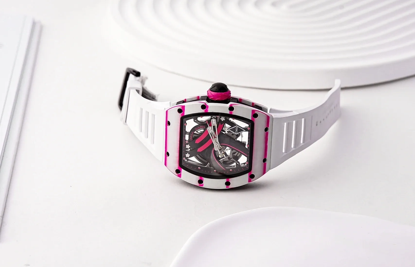 Часы CronusArt NTPT Carbon Fiber Watch CM06-P