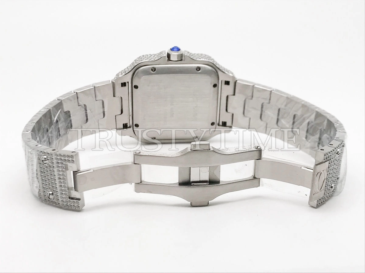 Копия часов Cartier Santos De Cartier 40 WSSA0018 Diamonds Арт. CR-0926