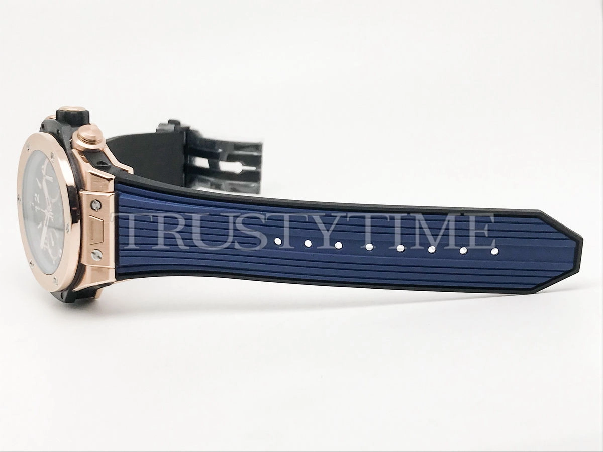 Копия часов Hublot Big Bang Unico King Gold Blue 42mm 441.OX.5181.RX