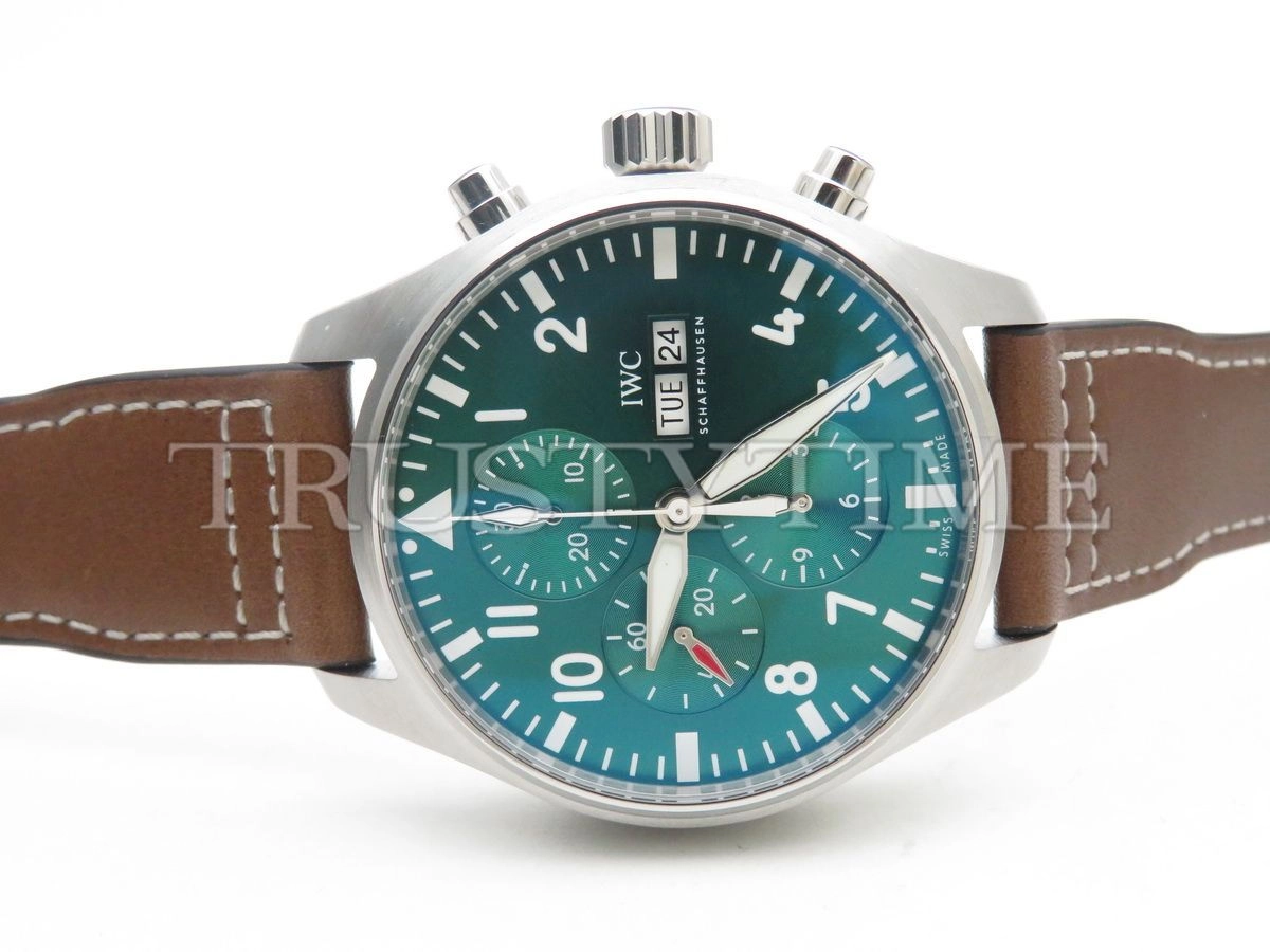 Копия часов IWC Pilot's Watch Chronograph Edition Racing Green 43mm IW377726