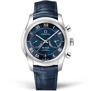 Копия часов Omega De Ville Co-Axial Chronograph 42mm 431.13.42.51.03.001
