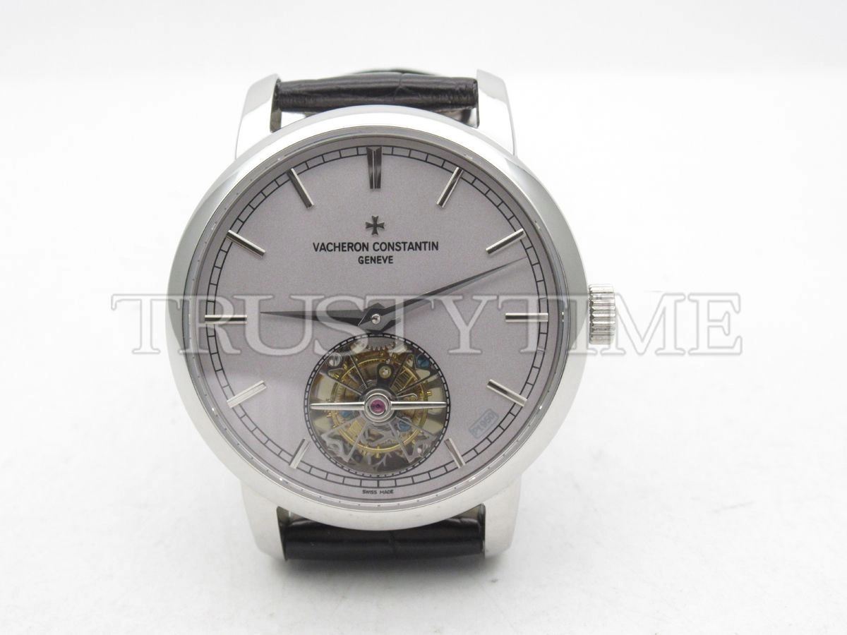 Копия часов Vacheron Constantin Traditionnelle Tourbillon 41mm 6000T/000P-B347