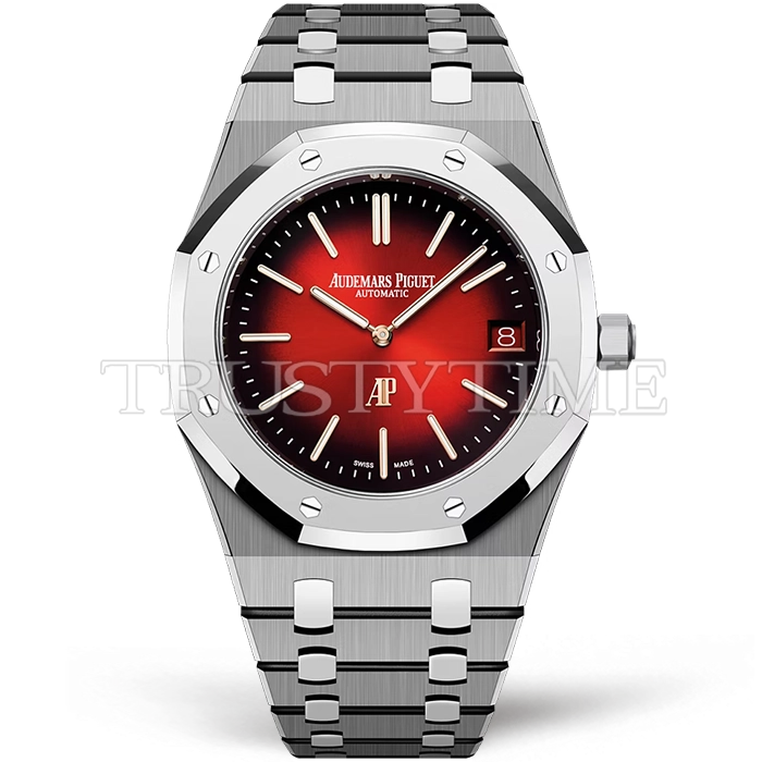 Реплика часов Audemars Piguet Royal Oak Jumbo Extra-Thin Titanium 16202XT.OO.1240XT.01 Арт.AP-1207 Копия часов Audemars Piguet Royal Oak Jumbo Extra-Thin Titanium 16202XT.OO.1240XT.01 Арт.AP-1207