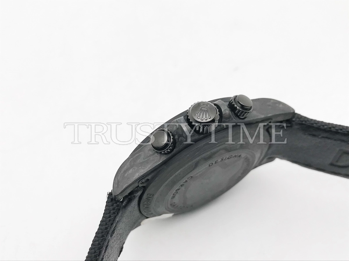 Копия часов Rolex Cosmograph Daytona DIW All Carbon Graphite