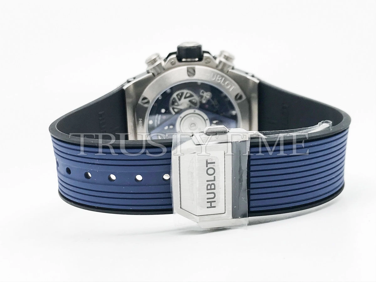 Копия часов Hublot Big Bang Unico Titanium Blue 42mm 441.NX.5171.RX