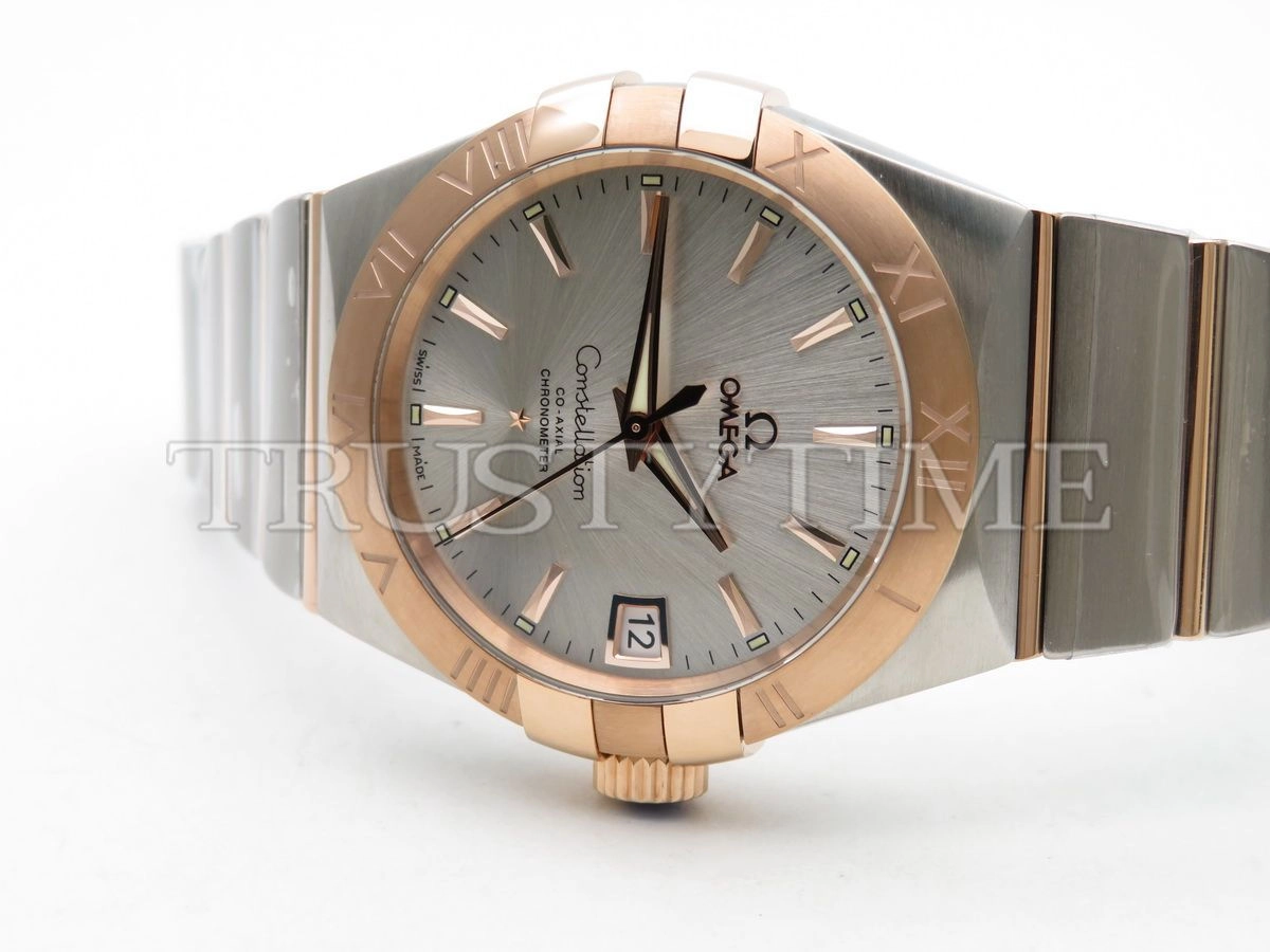 Копия часов Omega Constellation Co-Axial Chronometer 38mm 123.20.38.21.02.001 Арт.OM-0466