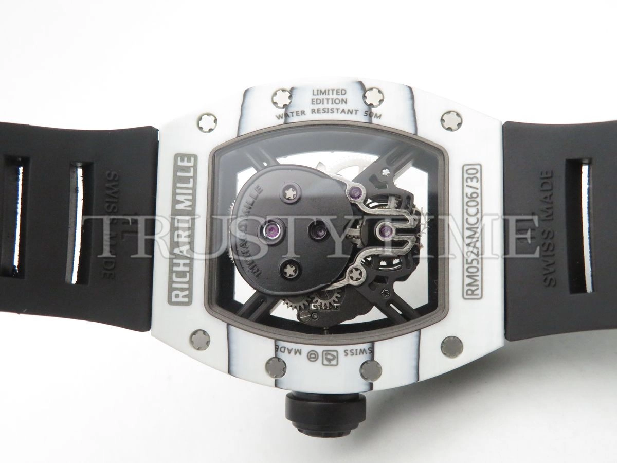 Копия часов Richard Mille RM052 Skull Tourbillon