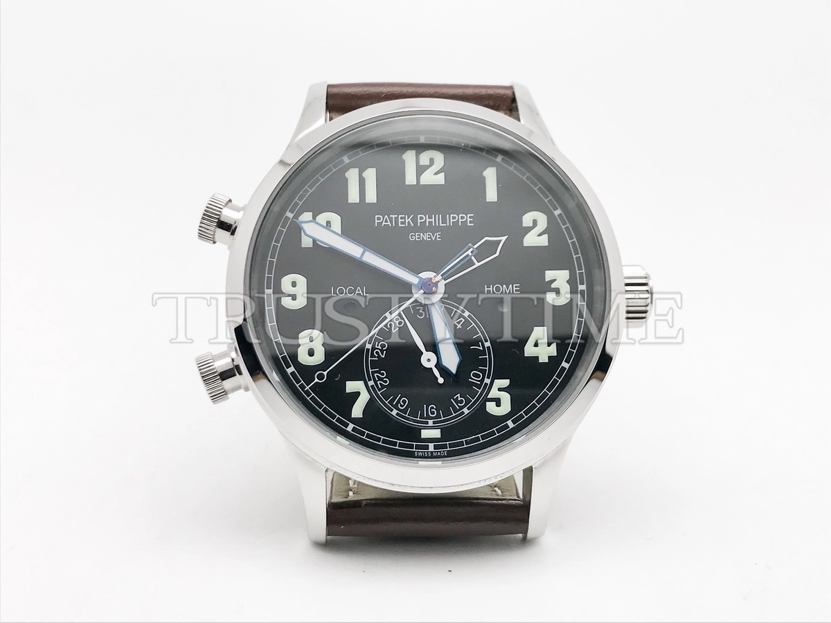 Копия часов Patek Philippe Calatrava Pilot Travel Time 42mm 5524G-001