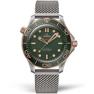 Копия часов Omega Seamaster Diver 300 Co-axial Master Chronometer 42mm 210.90.42.20.10.001