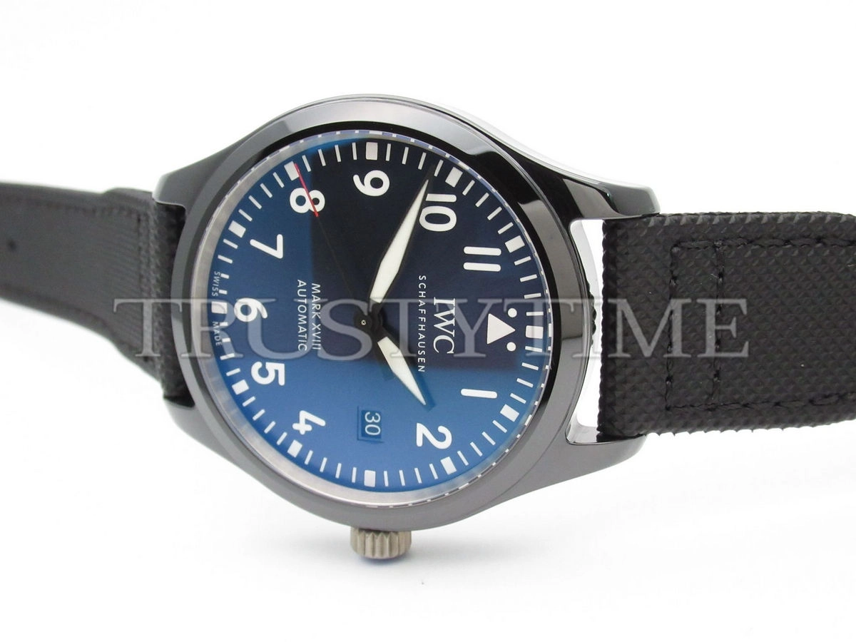 Копия часов IWC Pilot's Watch Mark XVIII Edition Laureus Sport For Good Foundation 41mm IW324703