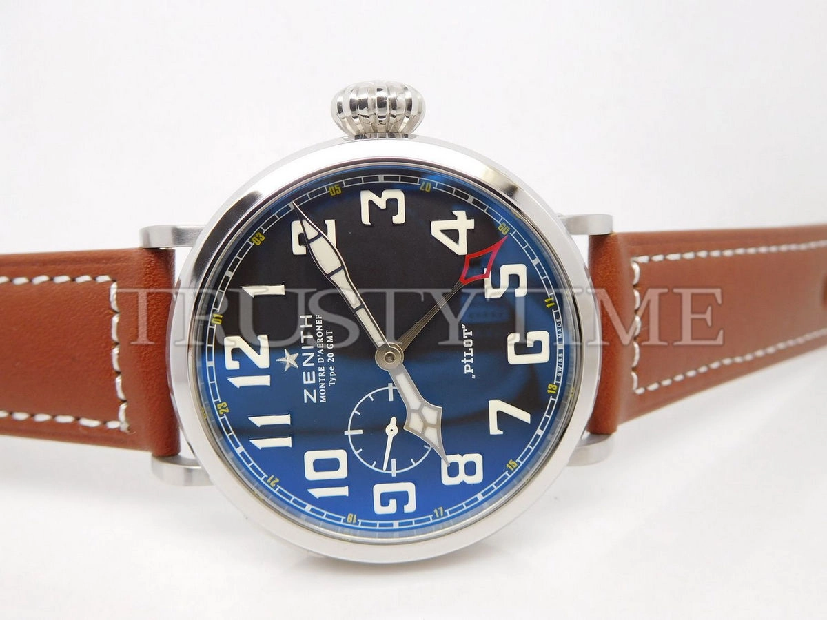 Копия часов Zenith Pilot Type 20 GMT 48mm 03.2430.693/21.C723