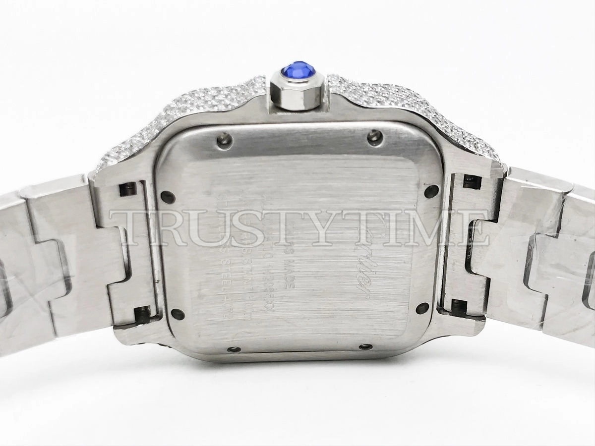 Копия часов Cartier Santos De Cartier 40 WSSA0018 Diamonds Арт. CR-0926