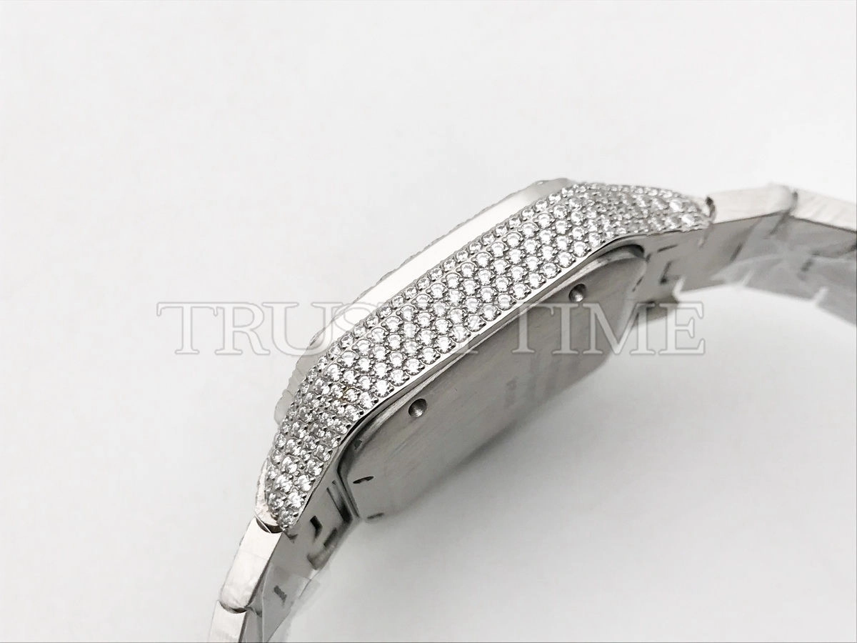 Копия часов Cartier Santos De Cartier 40 WSSA0018 Diamonds Арт. CR-0926
