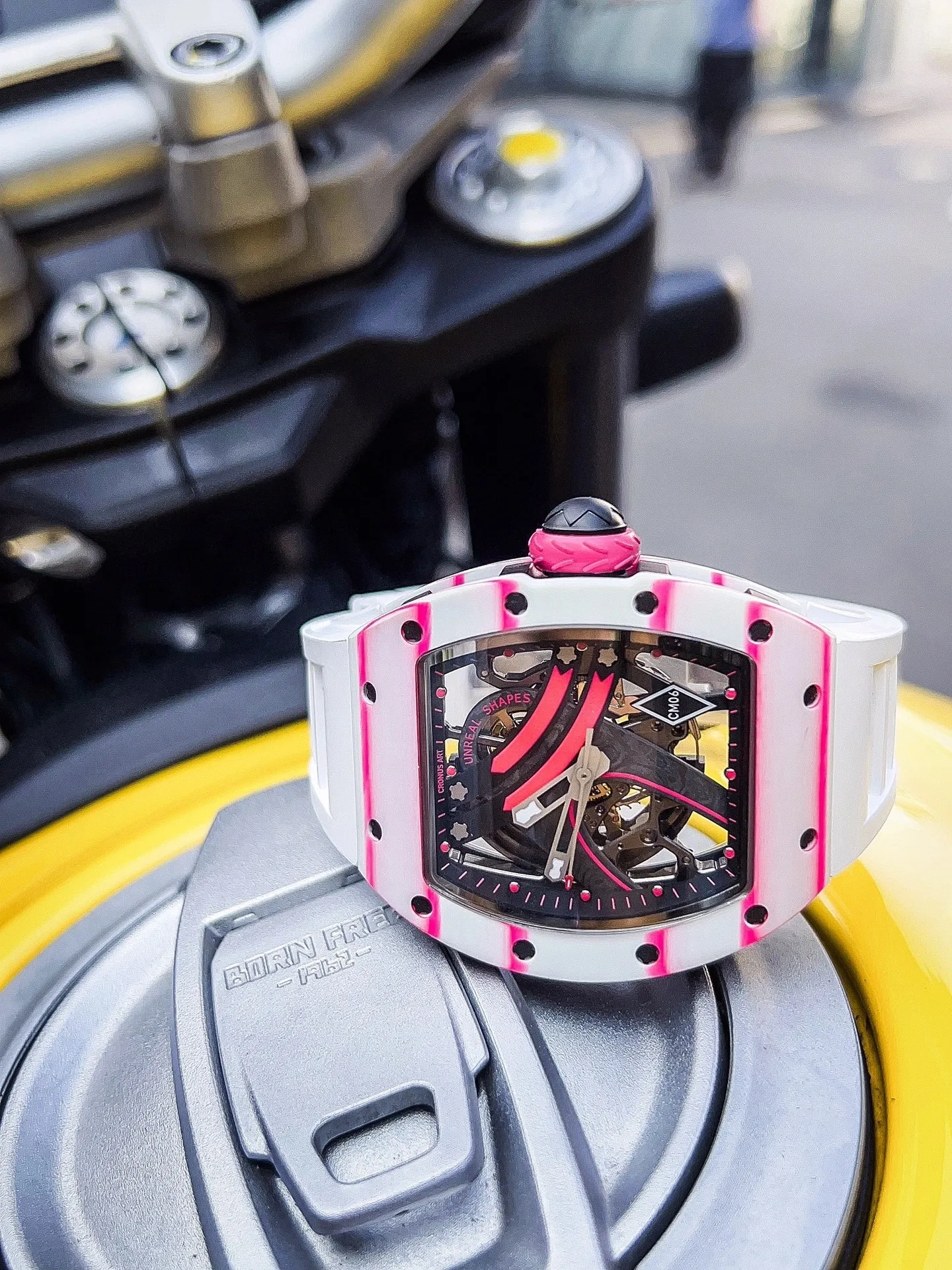 Часы CronusArt NTPT Carbon Fiber Watch CM06-P