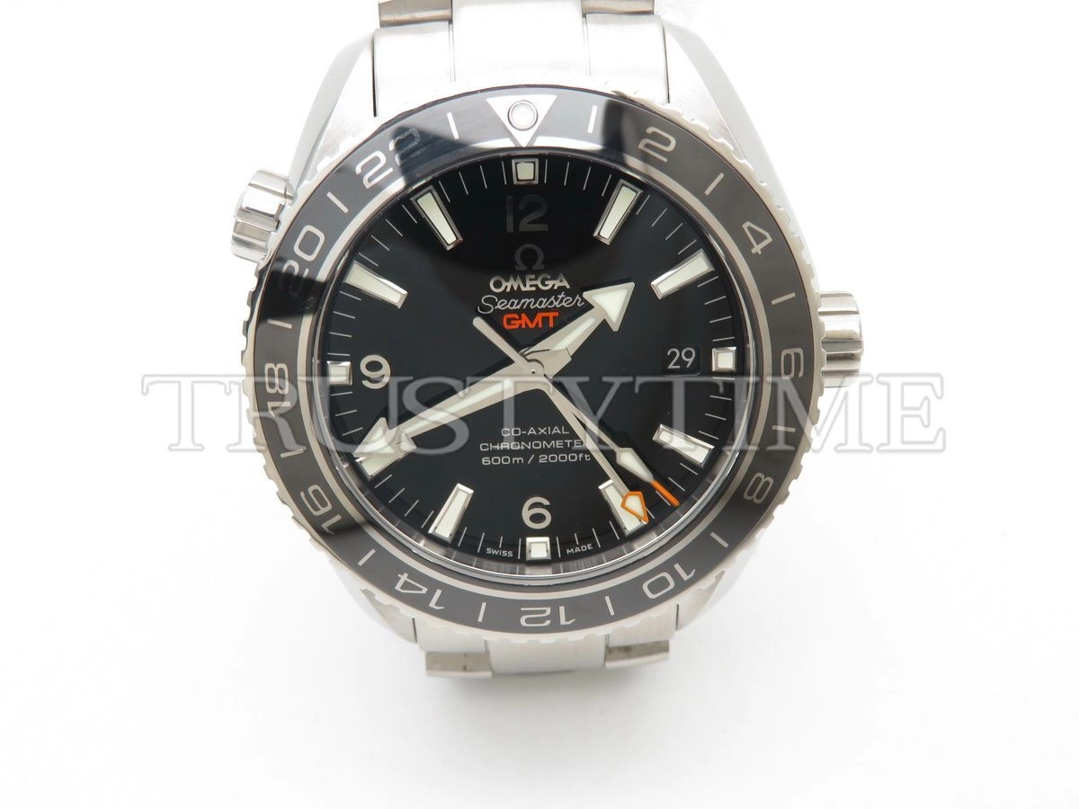 Копия часов Omega Seamaster Planet Ocean 600m Co‑Axial Master Chronometer GMT 43.5mm 232.30.44.22.01.001