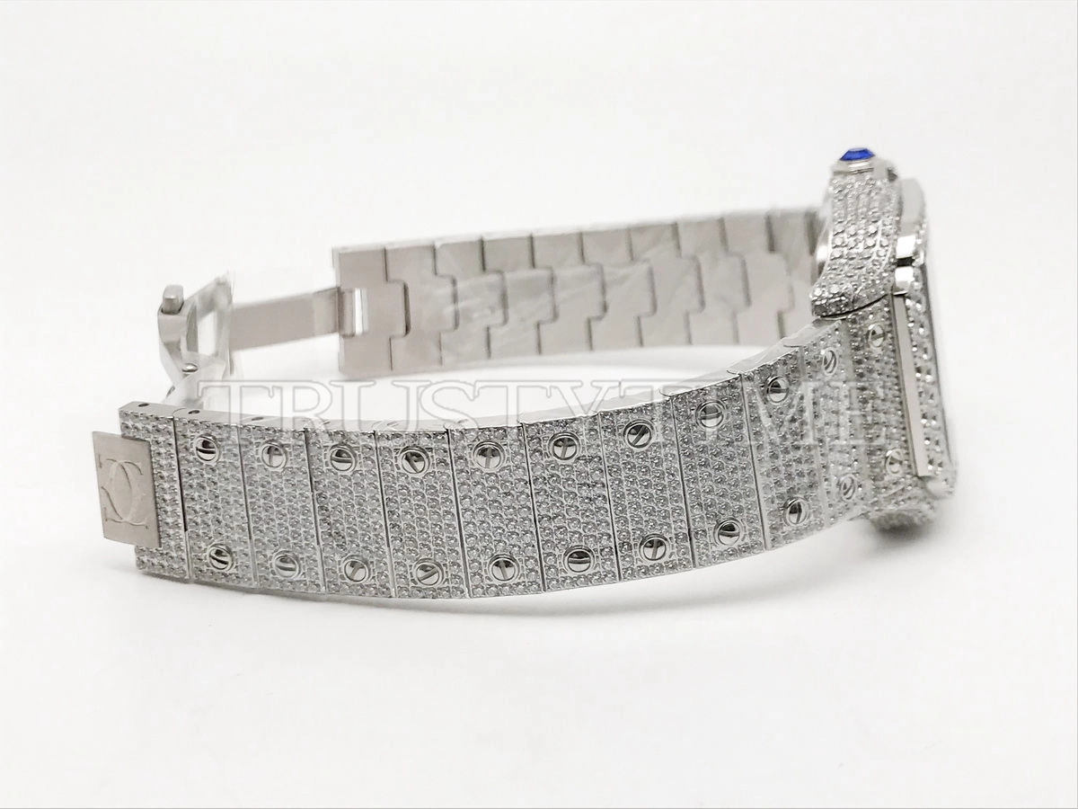 Копия часов Cartier Santos De Cartier 40 WSSA0018 Diamonds Арт. CR-0930