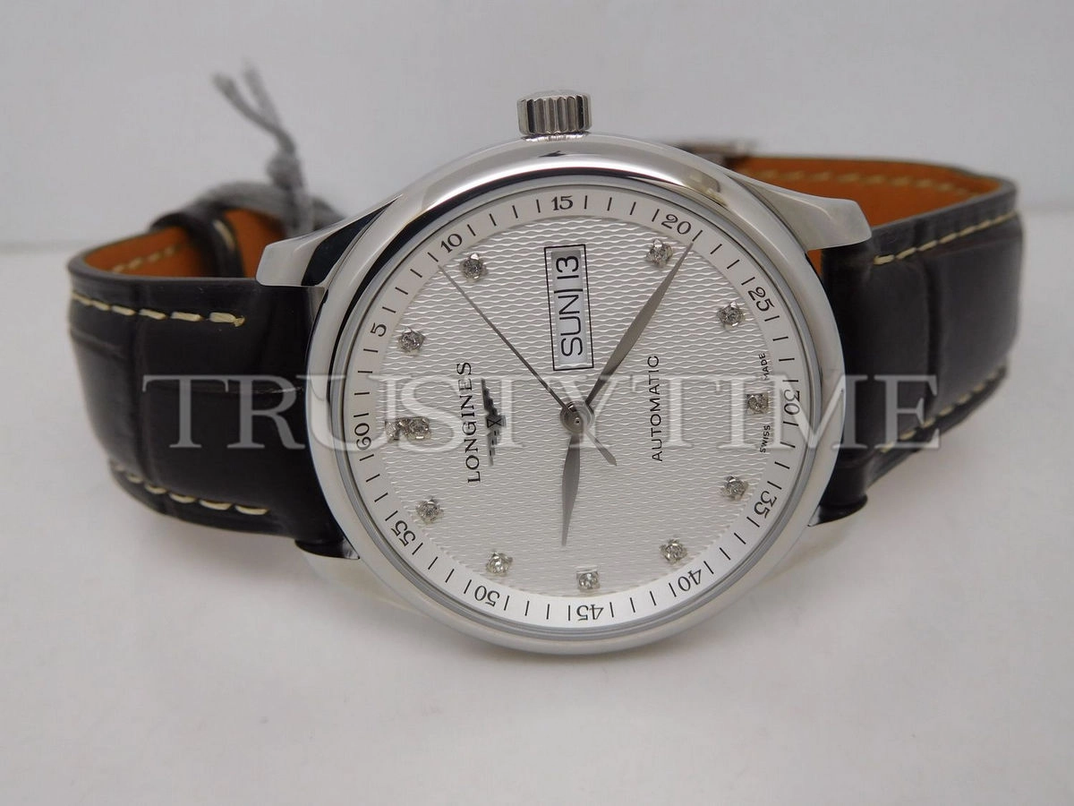 Копия часов Longines Master Collection Day Date 38mm L2.755.4.77.5