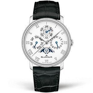 Копия часов Blancpain Villeret Quantieme Perpetuel 6656-1127-55B