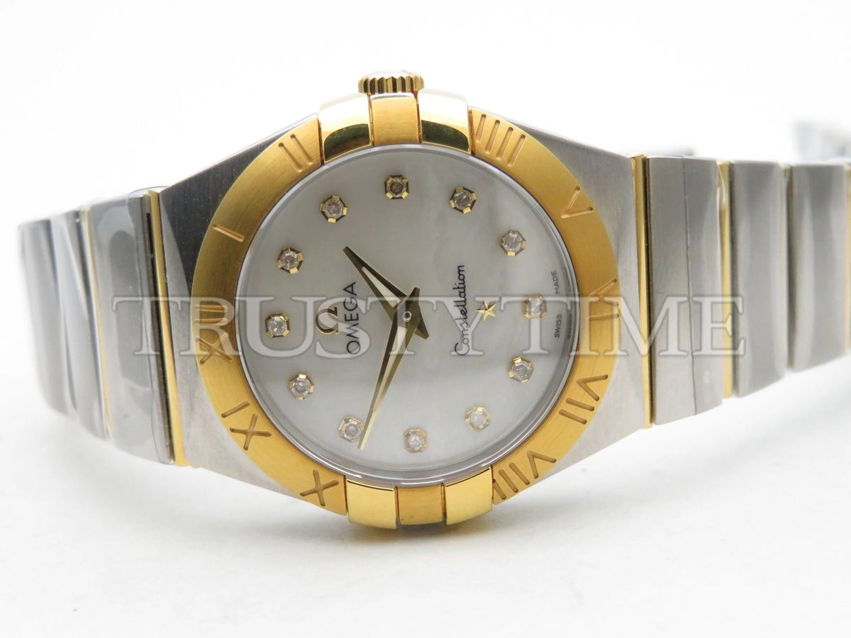 Копия часов Omega Constellation Manhattan Quartz 28mm 131.20.28.60.55.002