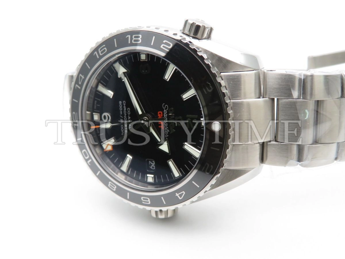 Копия часов Omega Seamaster Planet Ocean 600m Co‑Axial Master Chronometer GMT 43.5mm 232.30.44.22.01.001