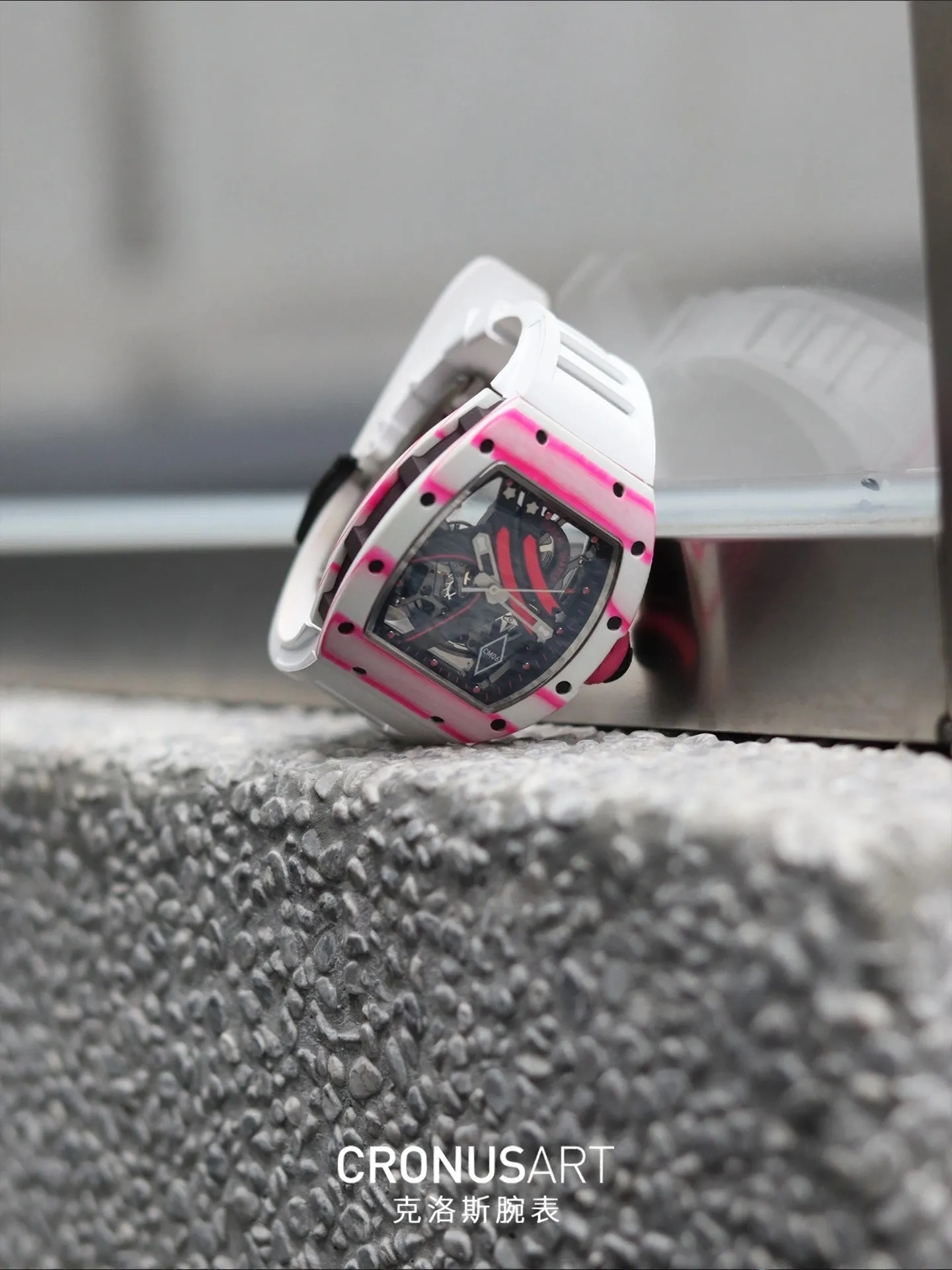 Часы CronusArt NTPT Carbon Fiber Watch CM06-P
