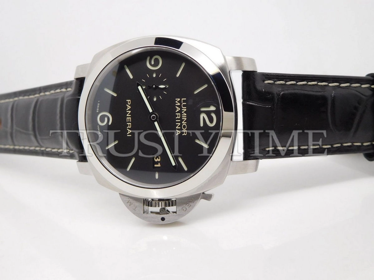 Копия часов Panerai Luminor 1950 3 Days Automatic Brushed 44mm PAM00312