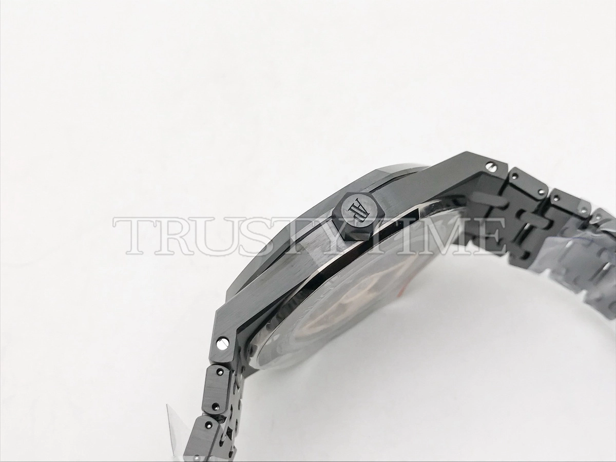 Копия часов Audemars Piguet Royal Oak Double Balance Wheel Black Ceramic 15416CE.OO.1225CE.01