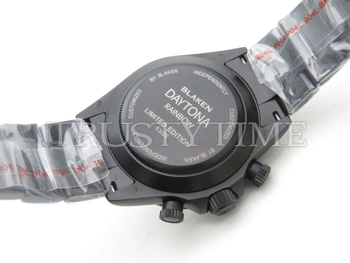Копия часов Rolex Cosmograph Daytona Blaken Rainbow
