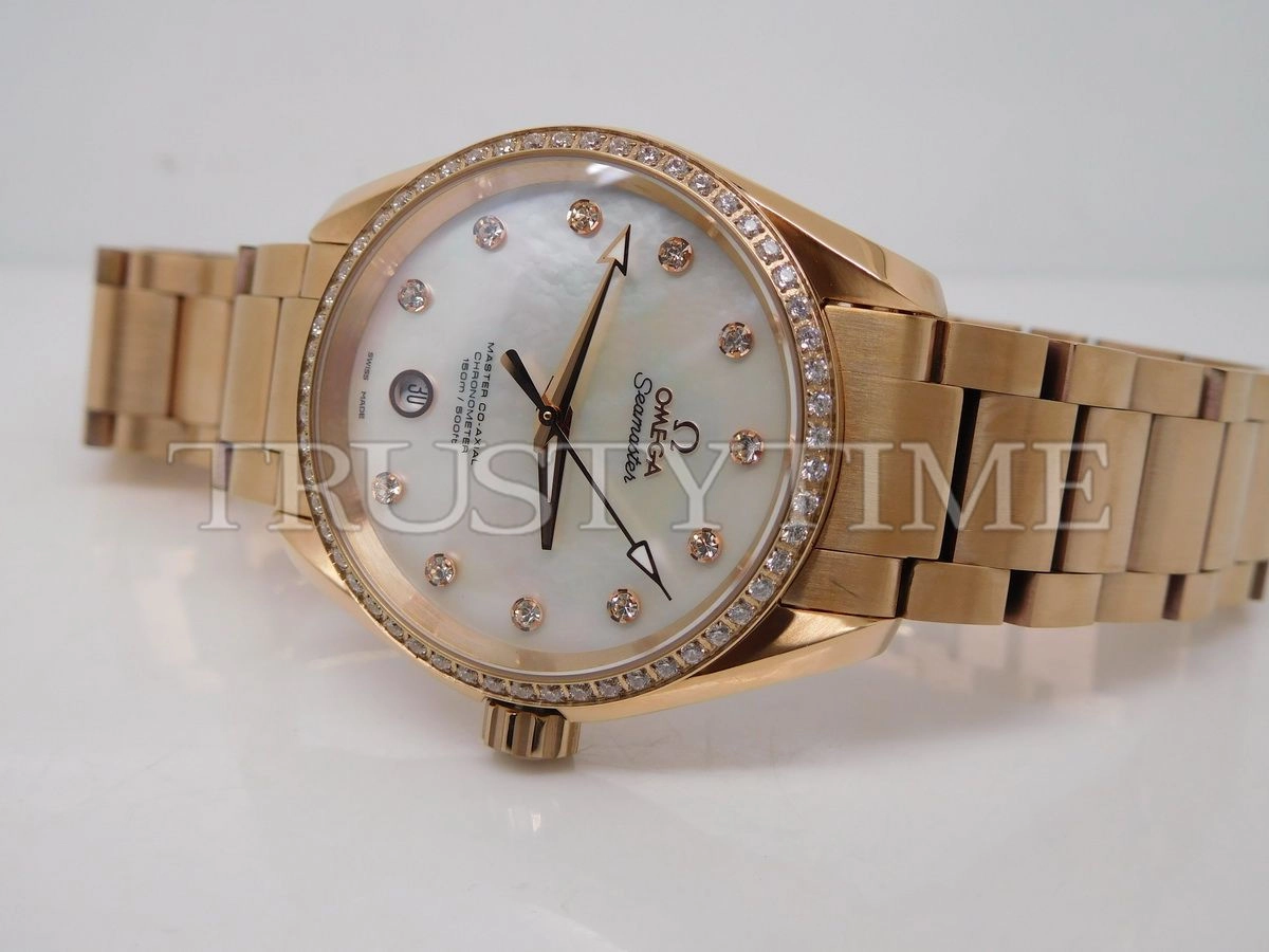 Копия часов Omega Seamaster Aqua Terra 150m Master Co-Axial Ladies 38.5mm 231.55.39.21.55.001