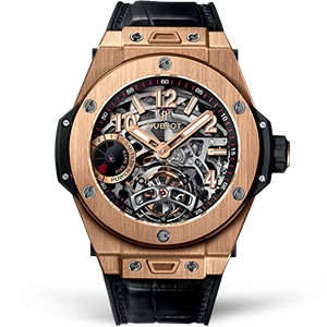 Копия часов Hublot Big Bang Tourbillon Power Reserve 5 Days King Gold 405.OX.0138.LR
