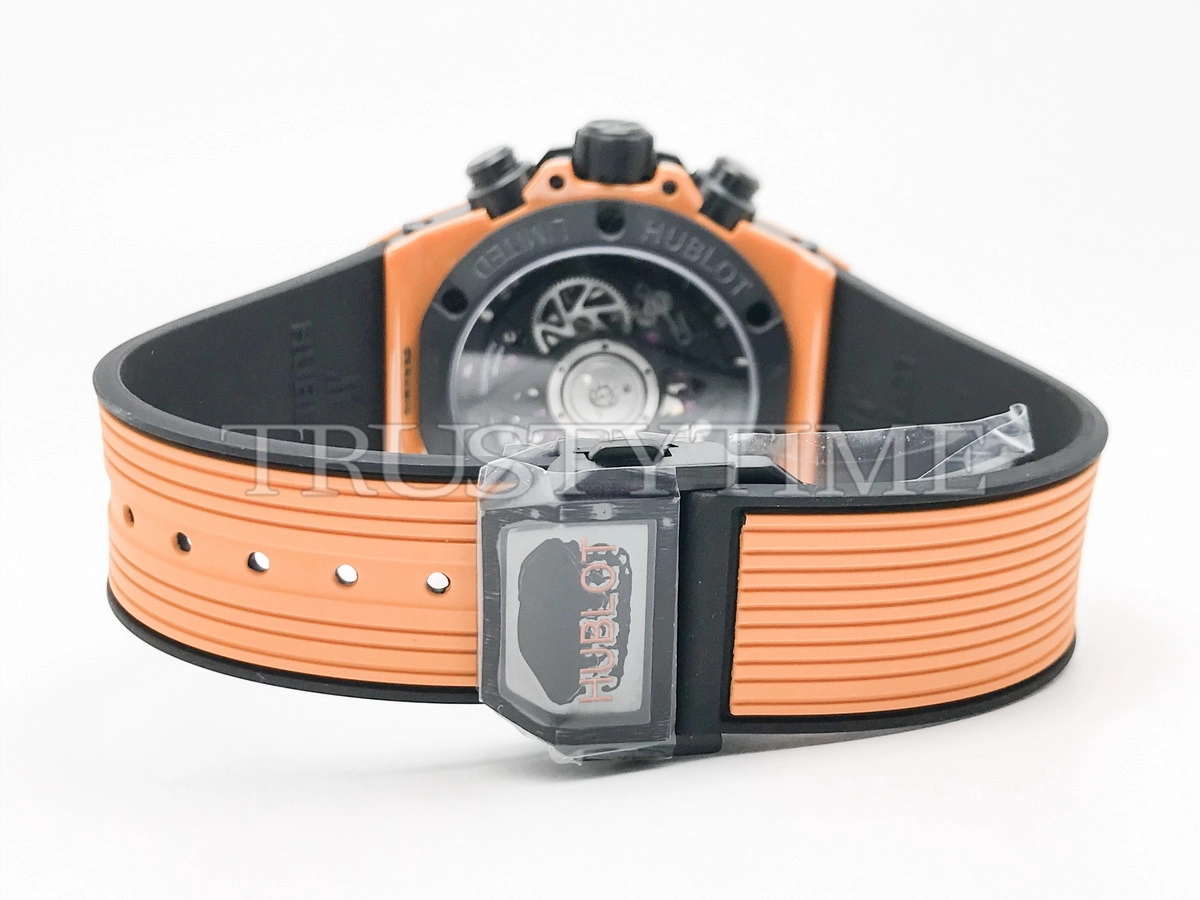 Копия часов Hublot Big Bang Unico Orange Ceramic 42mm 441.CU.5910.RX