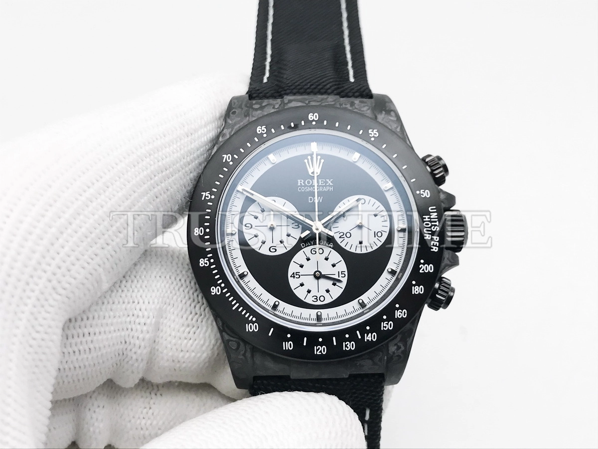 Копия часов Rolex Cosmograph Daytona DIW Paul Newman Black DLC