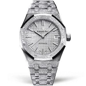 Копия часов Audemars Piguet Royal Oak Frosted 37mm 15454BC.GG.1259BC.01