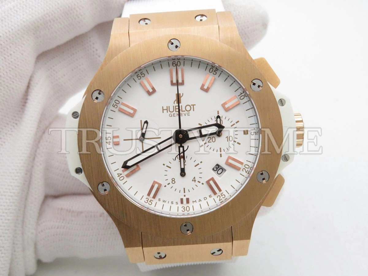 Копия часов Hublot Big Bang Original Evolution White Gold 44mm 301.PE.2180.GR
