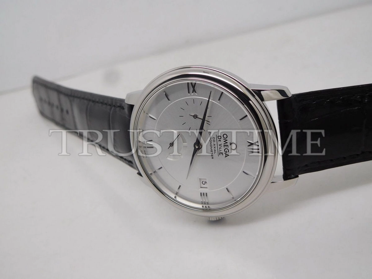 Копия часов Omega De Ville Prestige Co‑Axial Chronometer Power Reserve 39mm 424.13.40.21.02.001