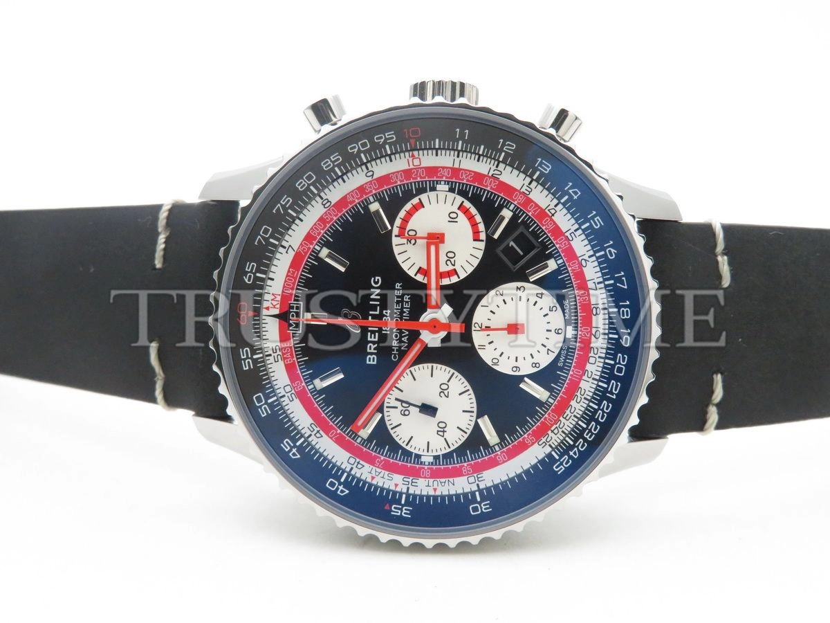 Копия часов Breitling Navitimer B01 Chronograph Swissair 43 AB01211B1B1X1