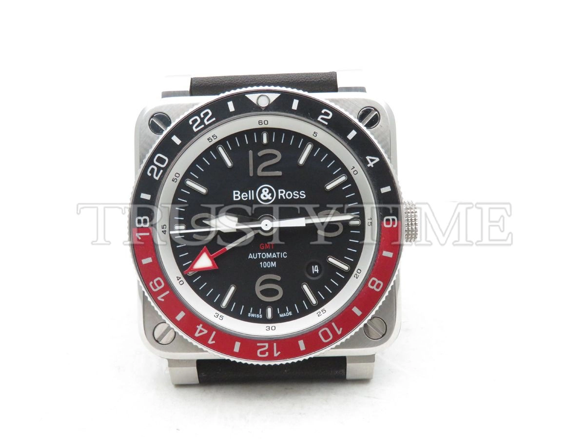 Копия часов Bell & Ross BR 03-93 GMT BR0393-BL-ST/SCA