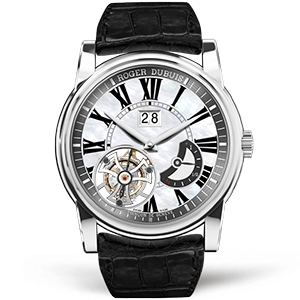 Копия часов Roger Dubuis Hommage Flying Tourbillon With Large Date 45mm RDDBHO0578