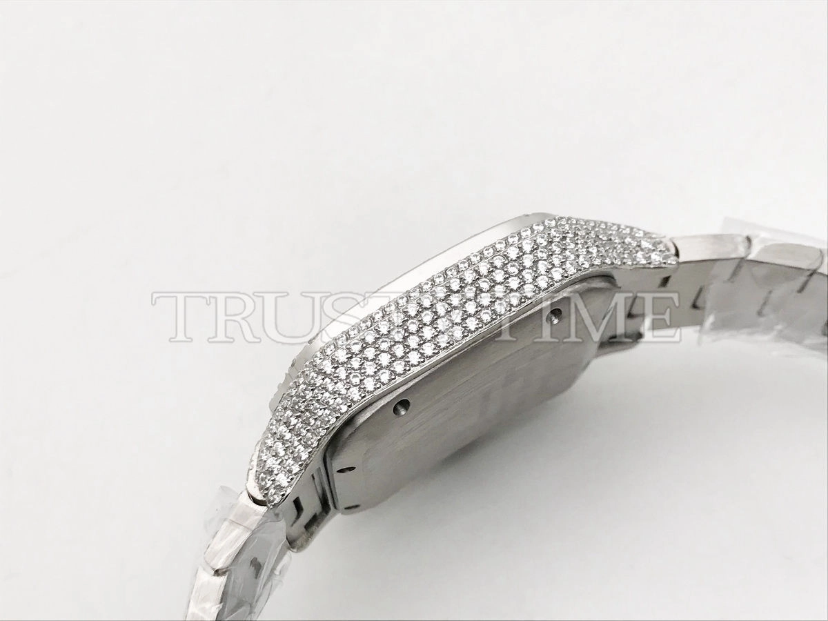 Копия часов Cartier Santos De Cartier 40 WSSA0018 Diamonds Арт. CR-0932