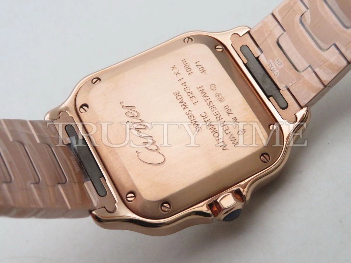 Копия часов Cartier Santos De Cartier 35 WJSA0007