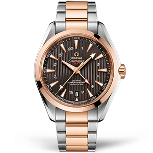 Копия часов Omega Seamaster Aqua Terra 150m Co-Axial Gmt 43mm 231.20.43.22.06.003