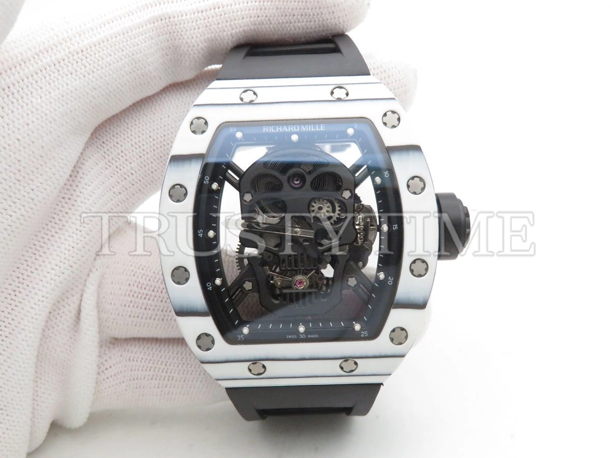 Копия часов Richard Mille RM052 Skull Tourbillon