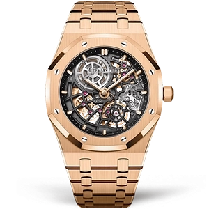 Копия часов Audemars Piguet Royal Oak Jumbo Extra-Thin Openworked 16204OR.OO.1240OR.03 Арт.AP-1224