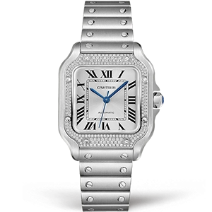 Копия часов Cartier Santos De Cartier 35 W4SA0005