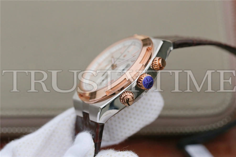 Копия часов Vacheron Constantin Overseas Chronograph 42mm 5500V/000M-B074 Leather