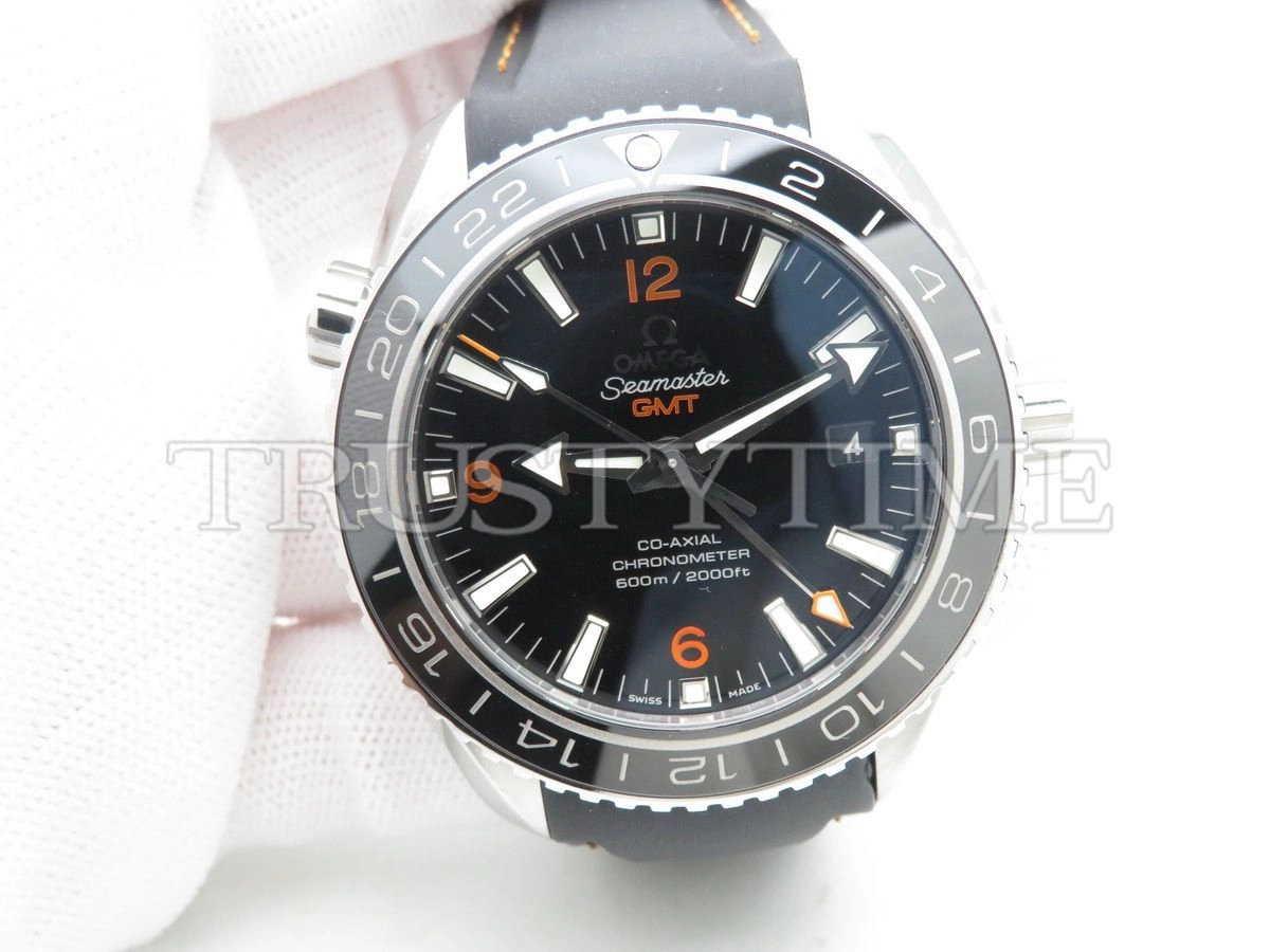 Копия часов Omega Seamaster Planet Ocean 600m Co‑Axial Master Chronometer GMT 43.5mm 232.32.44.22.01.002